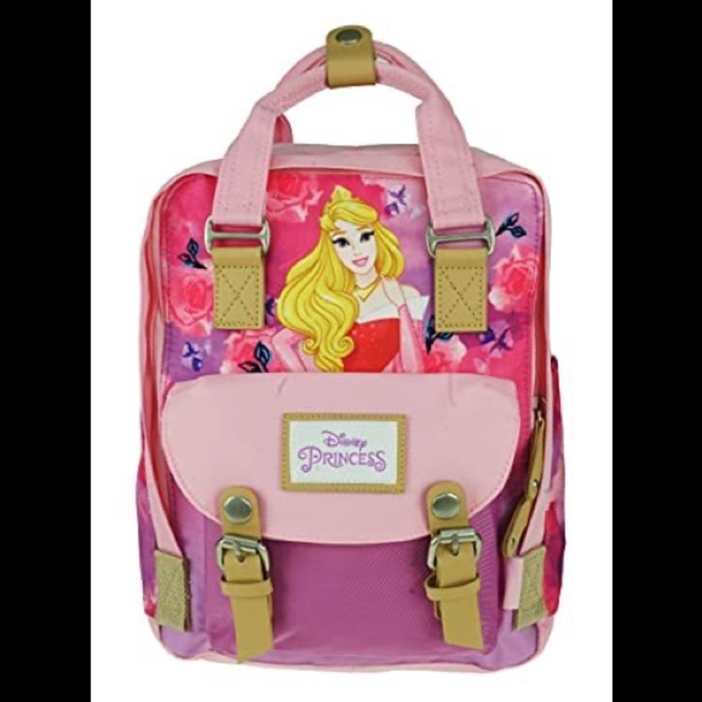 Princess Aurora Disney 12” Nylon Backpack/Daypack